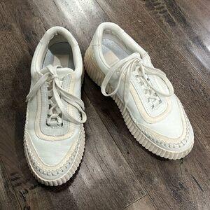 Dolce vita white leather dolen sneakers